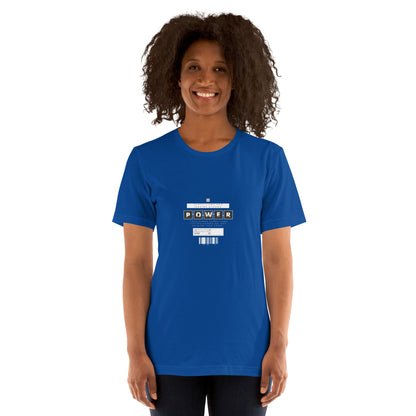 Impact Form T-Shirt - Left Placement image 15: Oxblood Black version, size S with front view of the Shape Lives range.