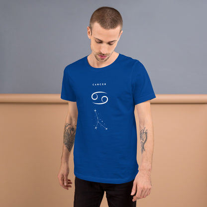 Moonhaven T-Shirt by R.A. Apparel, image 61, front view, Red, size S, design placement.