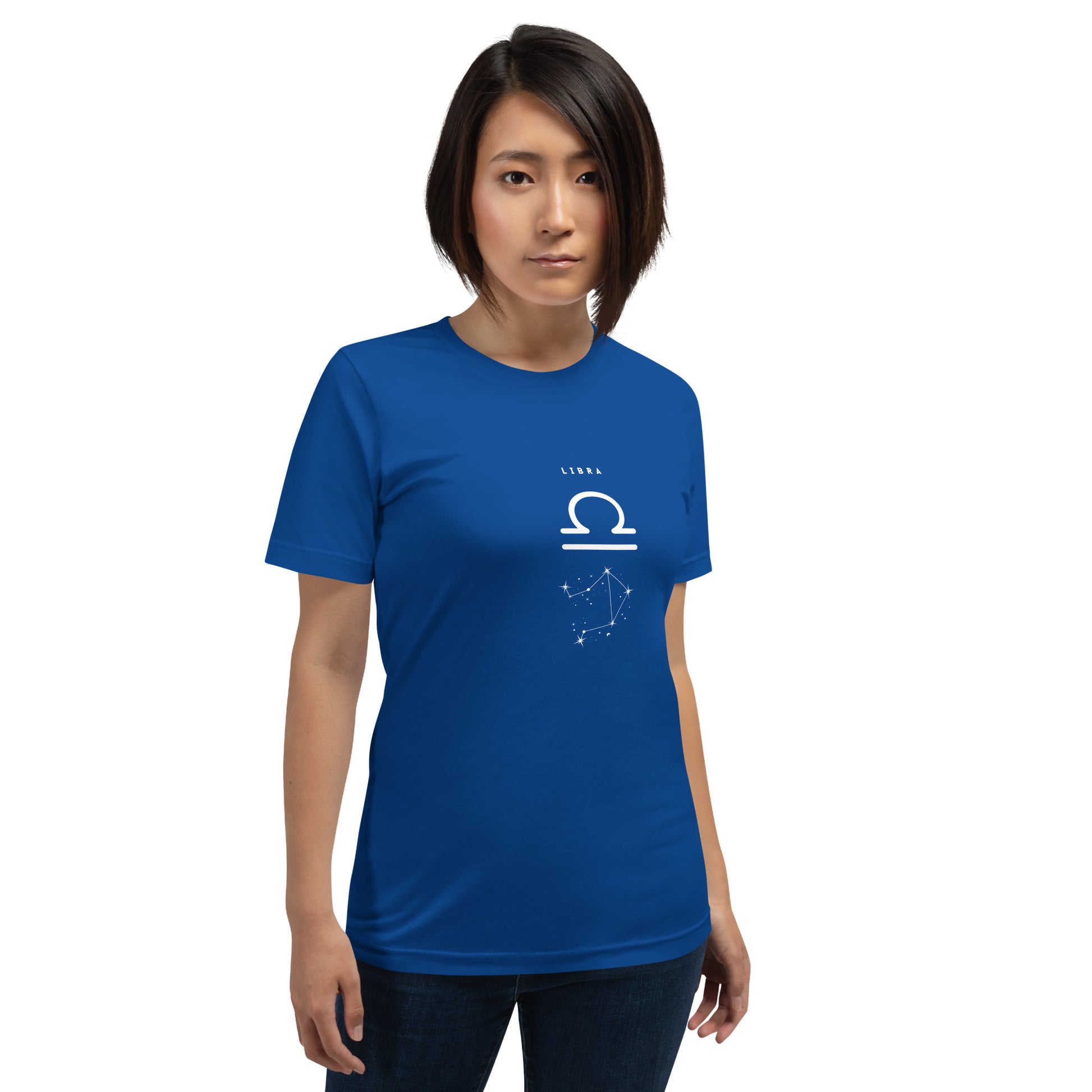 Balance Court T-Shirt - Left Placement by R.A. Apparel, image 31, front view, Heather Kelly, size S, left placement.