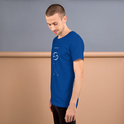 Moonhaven T-Shirt image 63: Red version, size L with left-side angle of the Cancer range.