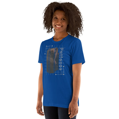 Stillwater T-Shirt - Left Placement by R.A. Apparel, image 13, front view, left-side angle, Black, size 3XL, left placement.