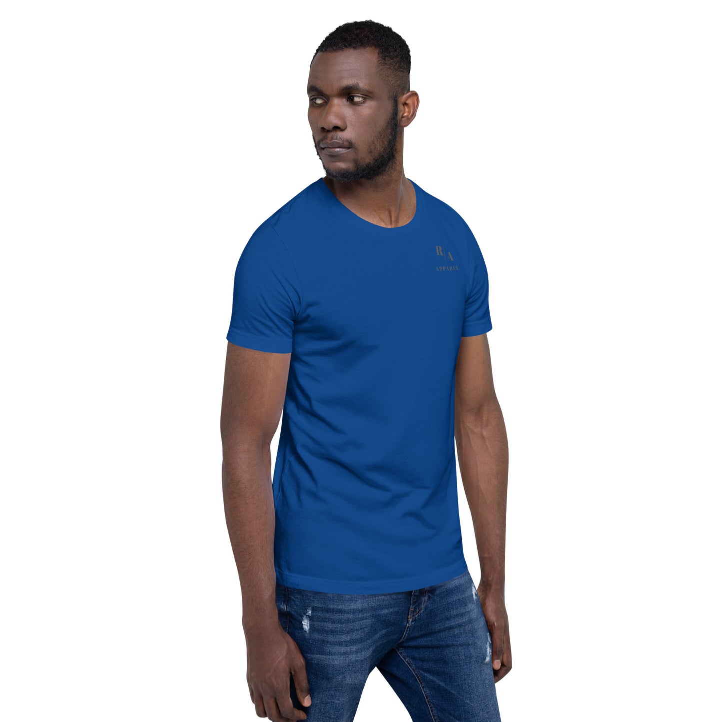 Saiko T-Shirt - Left Placement 34 image 16 in Oxblood Black, size M, showing front view, right-side angle for the Saiko design.