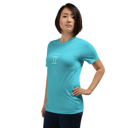 Twin Signal T-Shirt - Left Placement by R.A. Apparel, image 94, front view, left-side angle, White, size S, left placement.