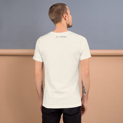 Focusline T-Shirt - Left Placement image 26: Team Purple version, size M with back view of the Pure Focus range.