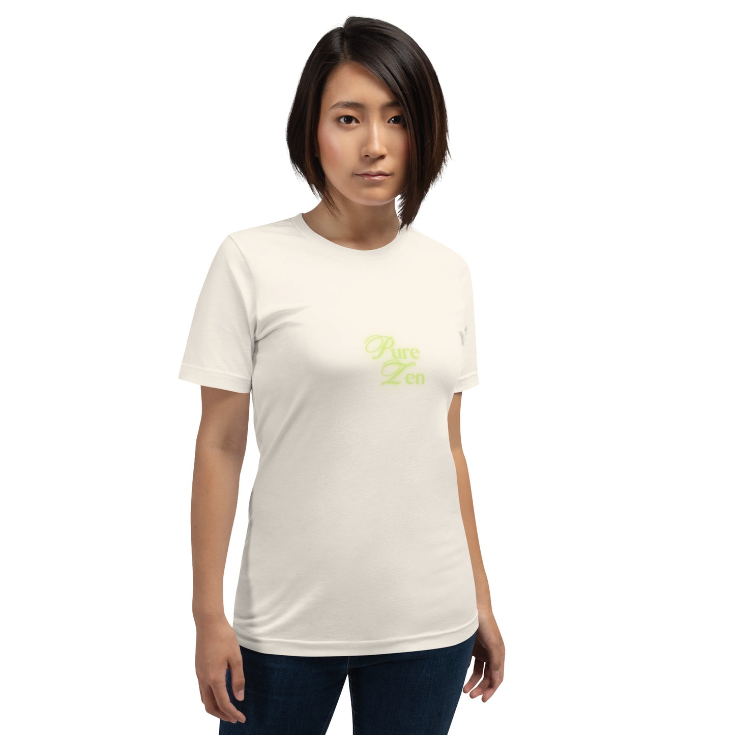Zenline T-Shirt - Left Placement by R.A. Apparel, image 23, front view, Oxblood Black, size 2XL, left placement.