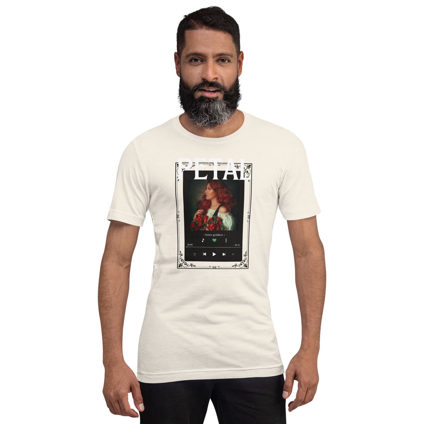 Image 77 of Charity Pink Petaline T-Shirt, size M, with Petal artwork visible in front view.