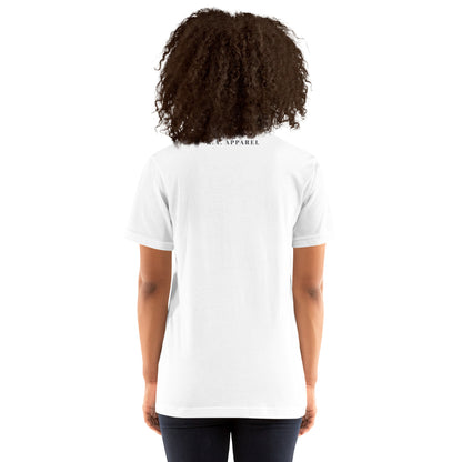 Breathing Room T-Shirt - Left Placement product image 3 in Heather Prism Mint, size L, with back view and left placement.