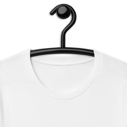 Festive Mood T-Shirt - Left Placement by R.A. Apparel, image 1, product view, Heather Prism Peach, size S, left placement.