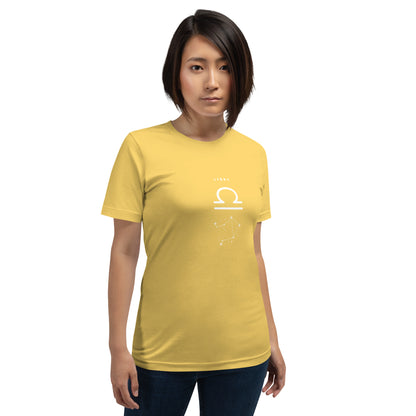 Balance Court T-Shirt - Left Placement image 85: Ash version, size 2XL with front view of the Libra range.