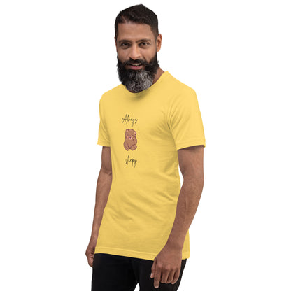 Nightcall T-Shirt - Left Placement product image 23 in Baby Blue, size XL, with front view, left-side angle and left placement.