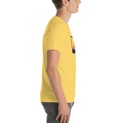 Avenor T-Shirt by R.A. Apparel, image 113, right-side angle, selected colour, design placement.