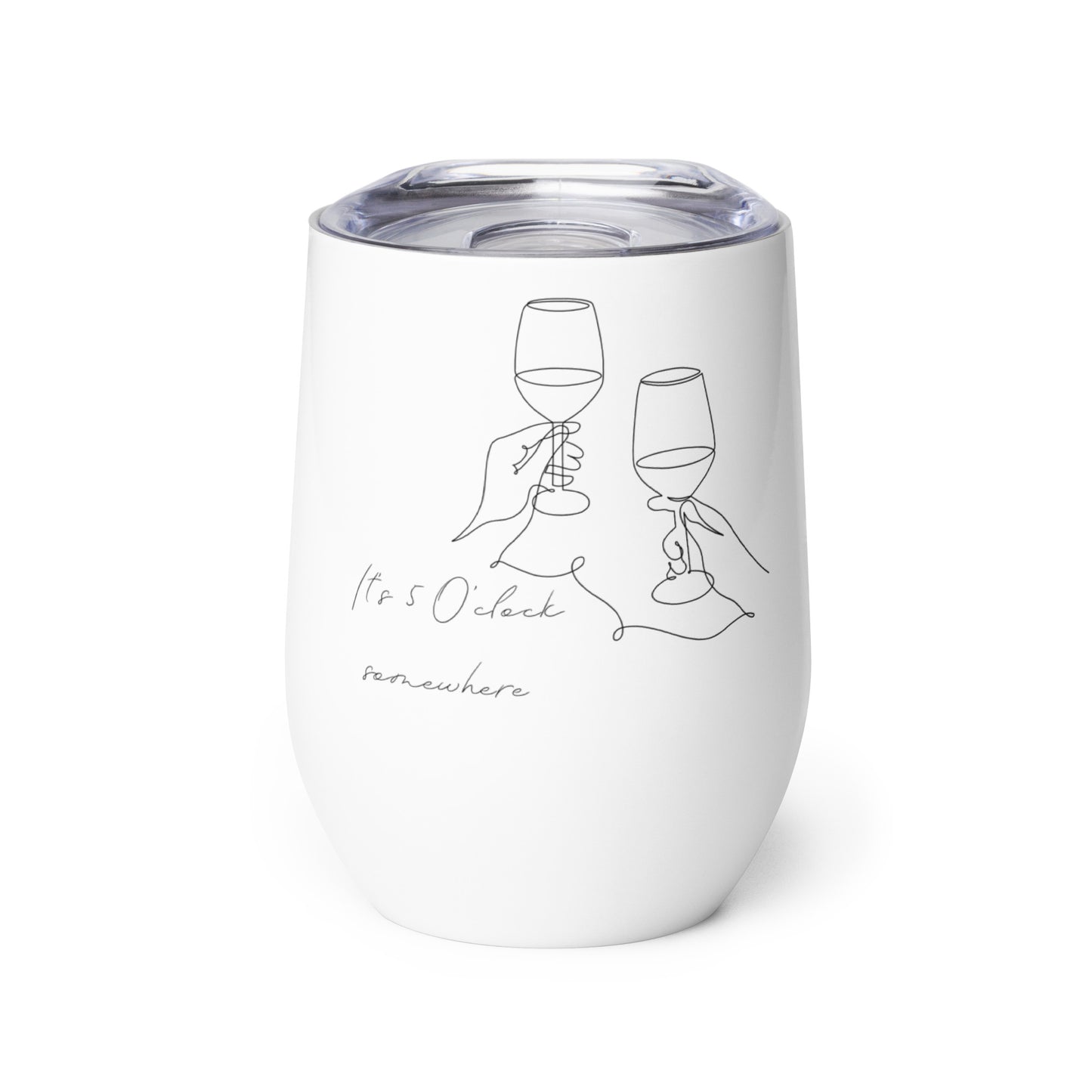 Fifth Hour Wine Tumbler front view