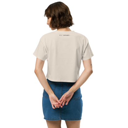 Petaline Crop Top - Left Placement product image 16 in Bubblegum, size XS, with back view and left placement.