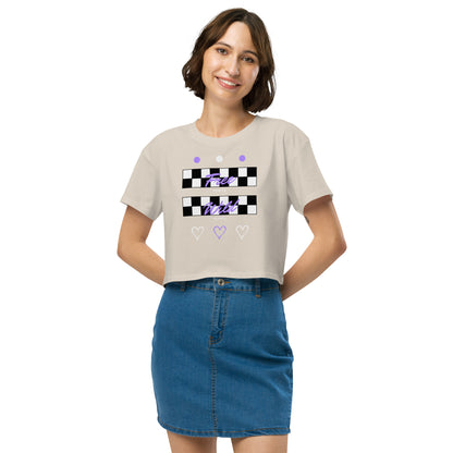 Freeborne Crop Top - Left Placement product image 30 in Bone, size XL, with front view and left placement.