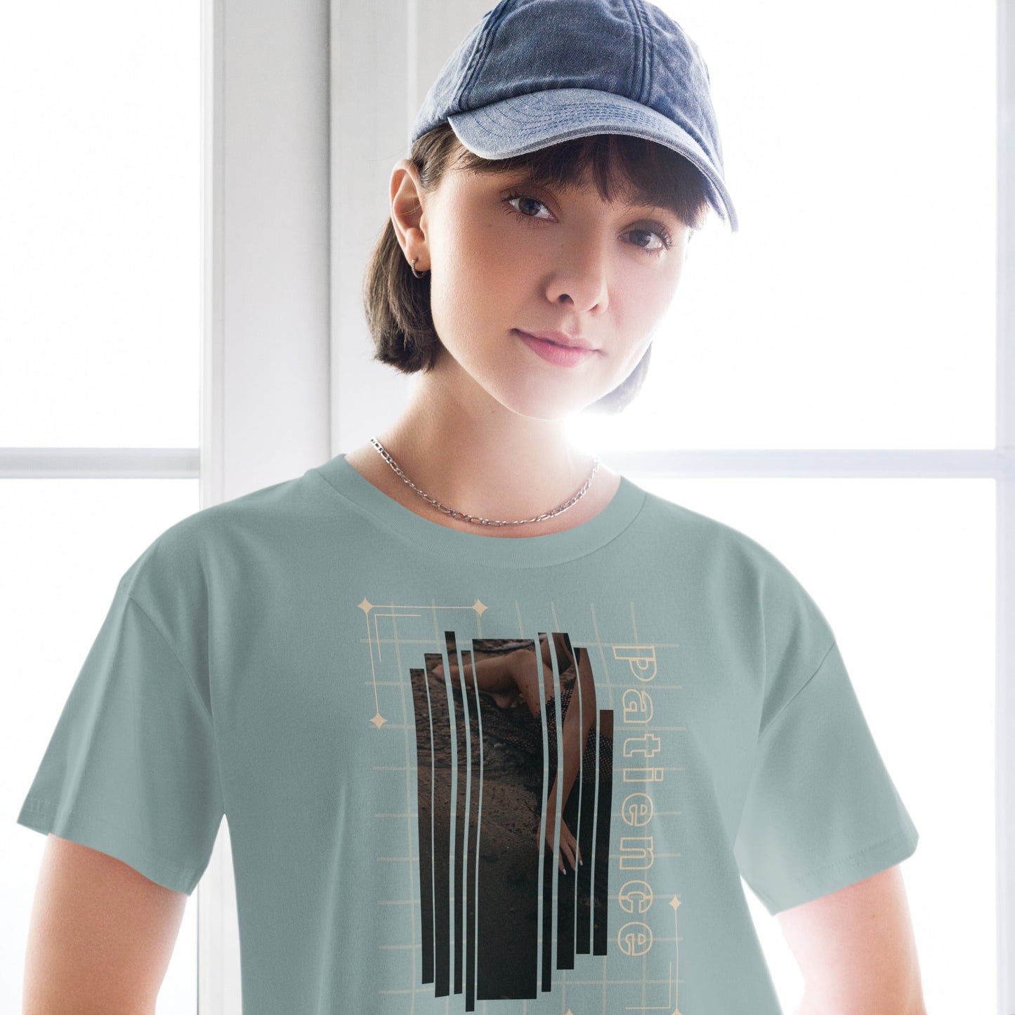 Stillwater Crop Top - Left Placement product image 2 in Black, size S, with front view and left placement.