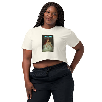 Urban Crop Top - Left Placement product image 13 in Hazy Pink, size M, with front view and left placement.
