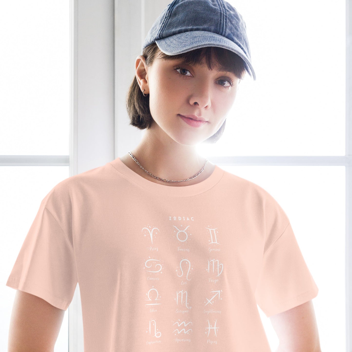 Astral Circle Crop Top - Left Placement product image 5 in Black, size XL, with front view and left placement.