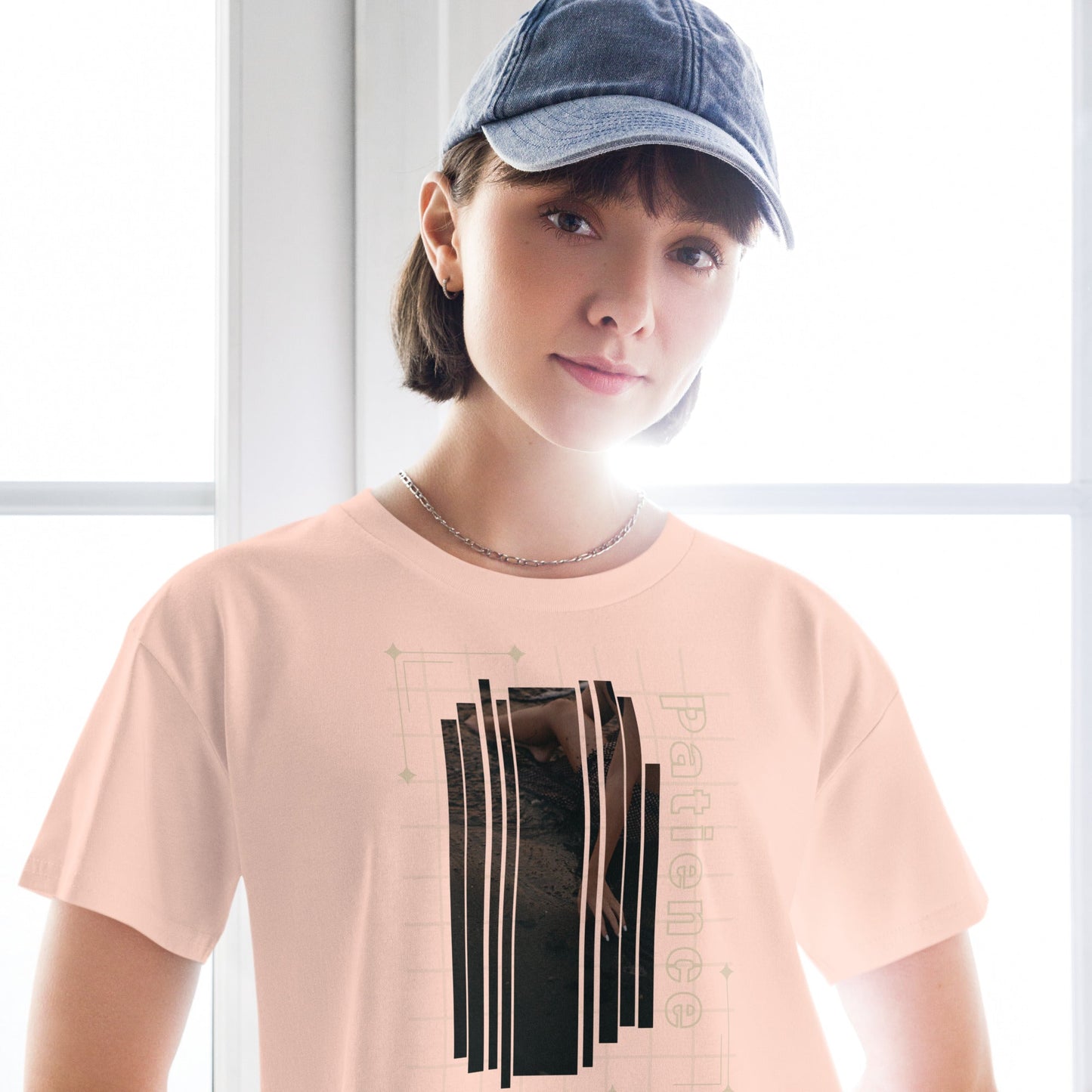 Stillwater Crop Top - Left Placement product image 5 in Black, size XL, with front view and left placement.