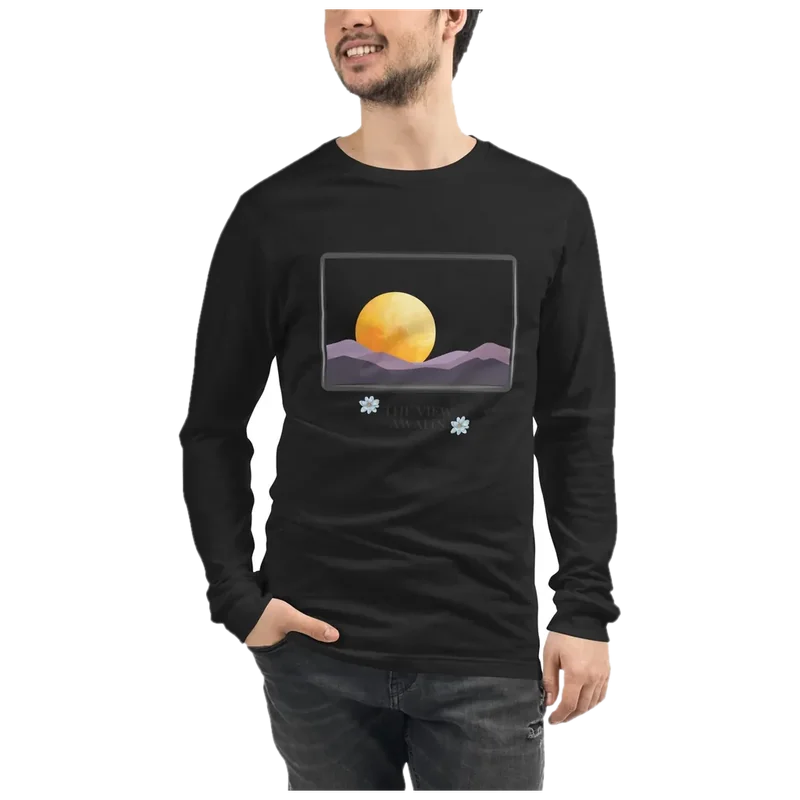 Avenor Long Sleeve Shirt, catalogue photograph with the studio backdrop removed