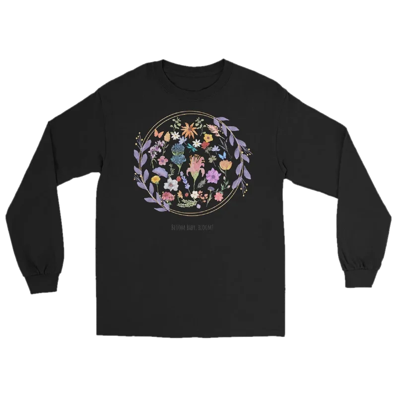 Bloomrise Men's Long Sleeve Shirt, catalogue photograph with the studio backdrop removed