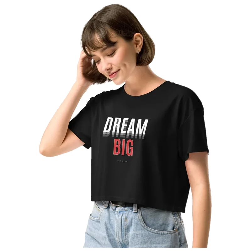 Skyline Dream Crop Top — Edition I, catalogue photograph with the studio backdrop removed