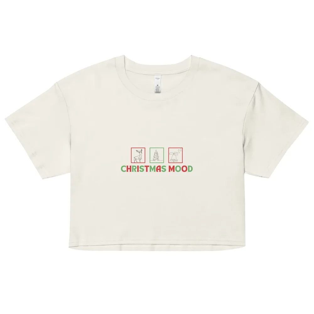 Festive Mood Crop Top — Edition I, product view