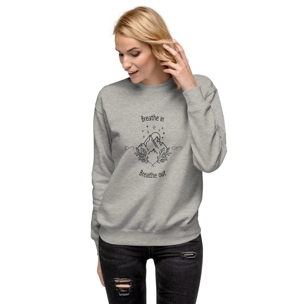 Exhale Sweatshirt — Edition I, product view
