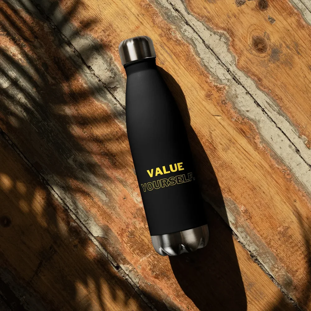 Self Worth Water Bottle, product view
